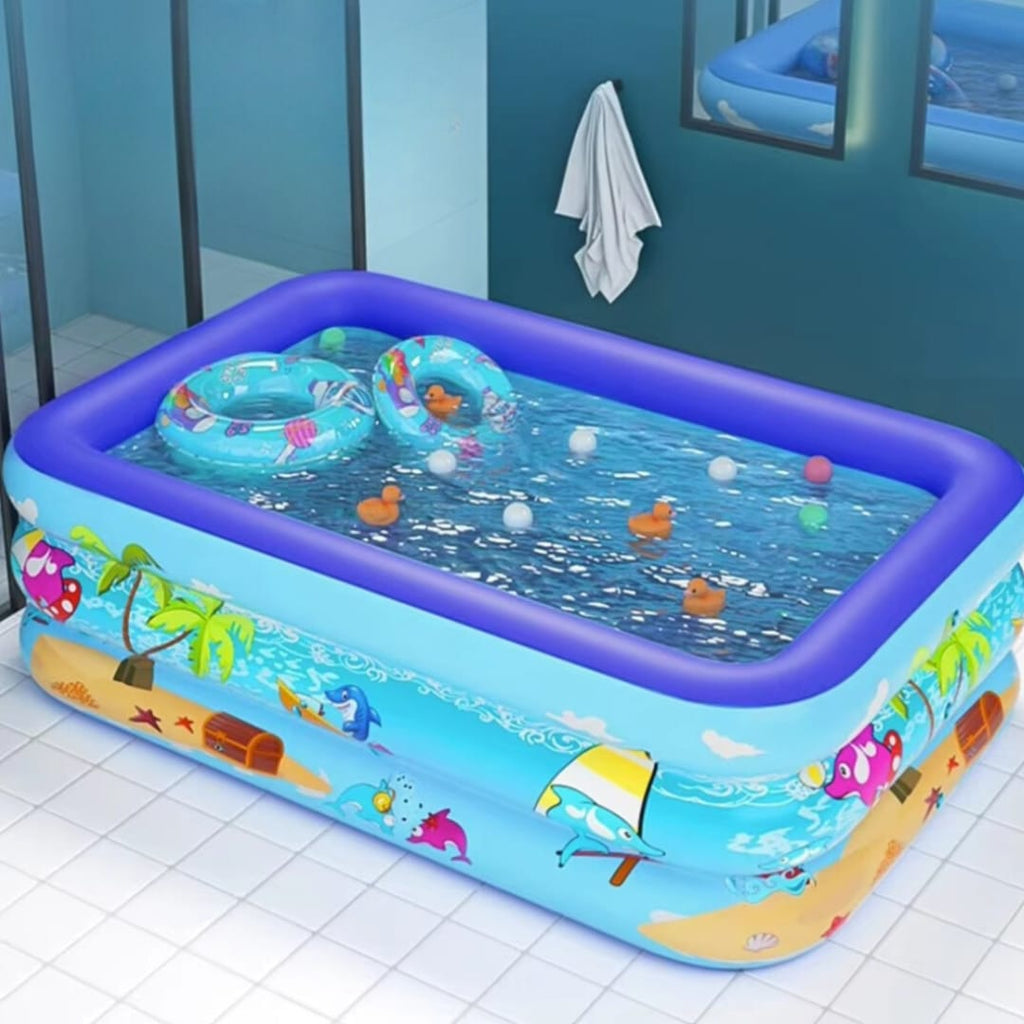 Piscina Inflable Niños - Rectangular 180cm